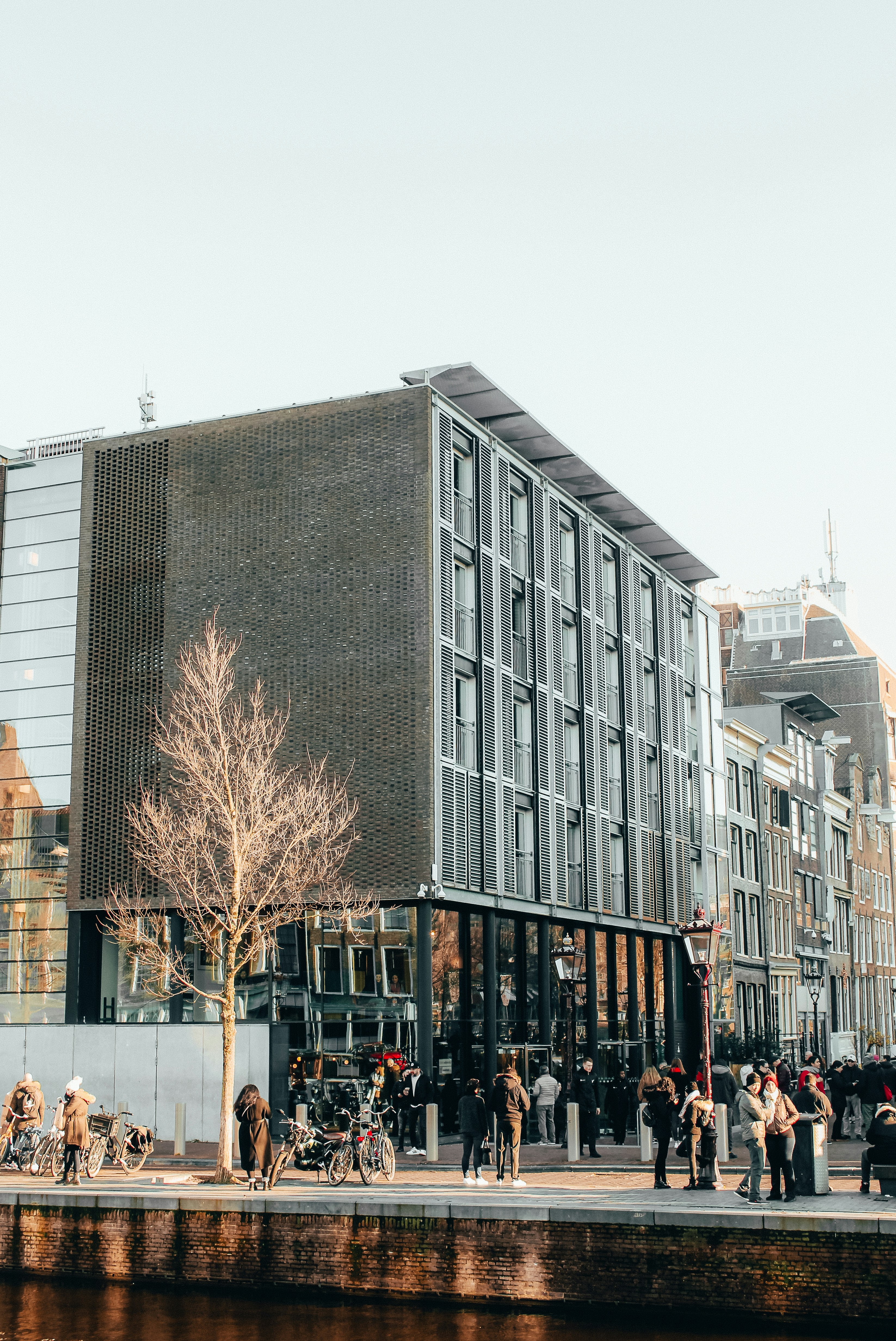 people walking on street near building during daytime